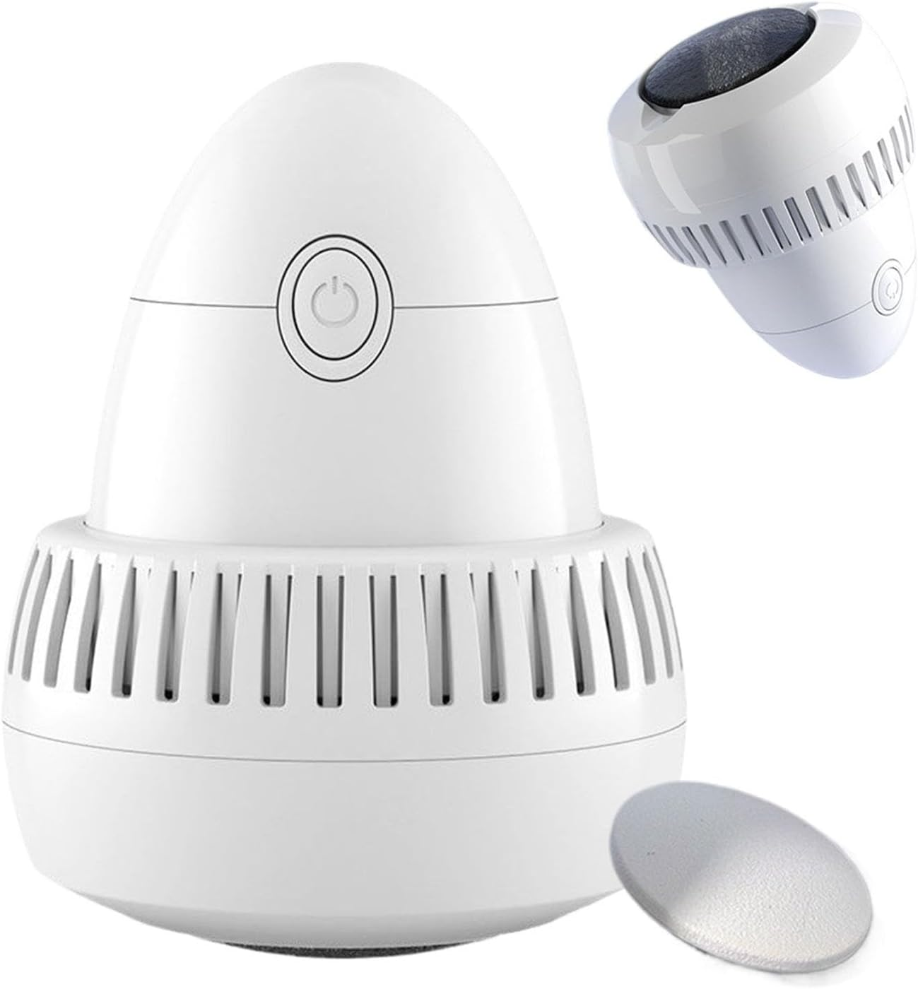 Electric Foot File, Rechargeable Foot Scrubber, Portable Foot Sanders, Removable Pedicure Tools, Foot Scrubber for Men, Foot Scrubber for Women, Electric Foot Care Tools, Callus Remover for Feet image number 1