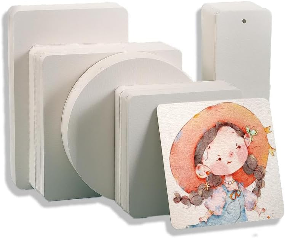 250 Pieces Watercolor Paper, Betterjonny 140Lb/300Gsm Watercolor Paper Pad Postcards Bulk, Painting Paper for Students, Artists, Sketch Painting image number 4