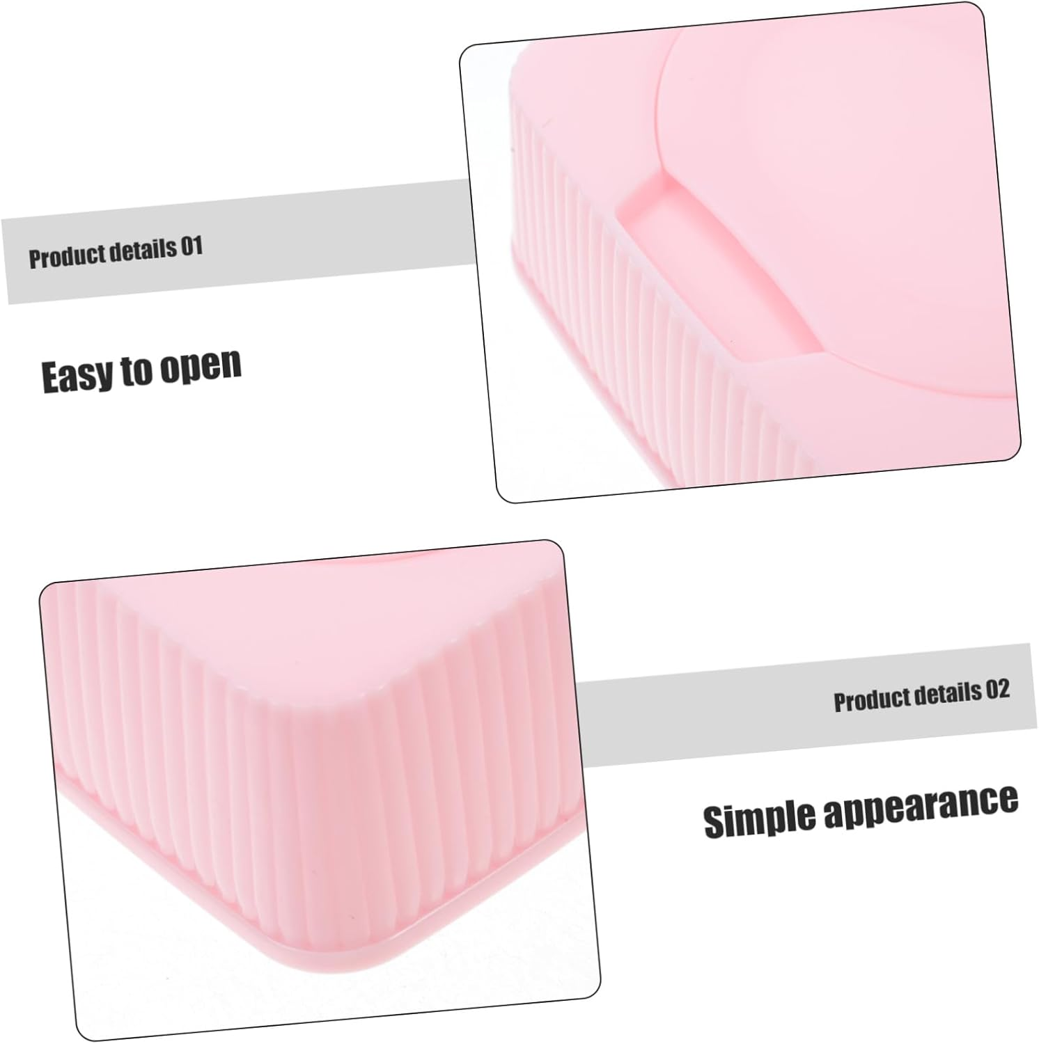 CANIGHT Multifunctional Wipes Dispenser Storage Box for Makeup Wipes Dustproof Moist Easy Pullout for Home Travel image number 3