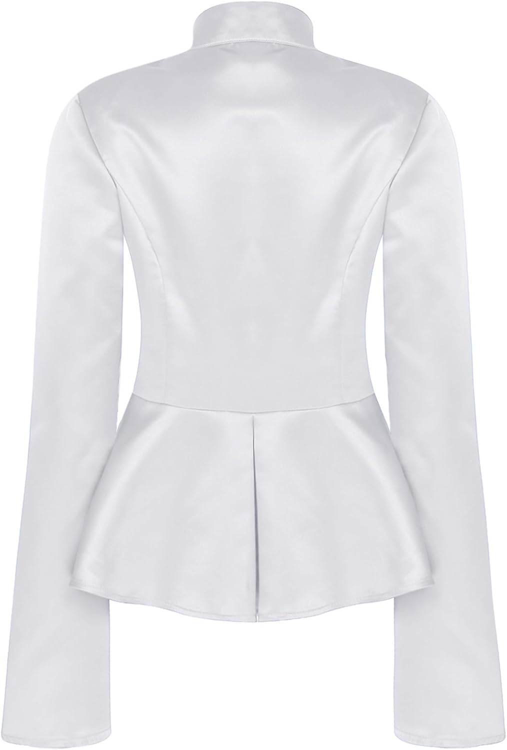 Yeahdor Womens Priest Shirt Clergy Dresses Minister Church Halloween Cosplay Costume image number 2