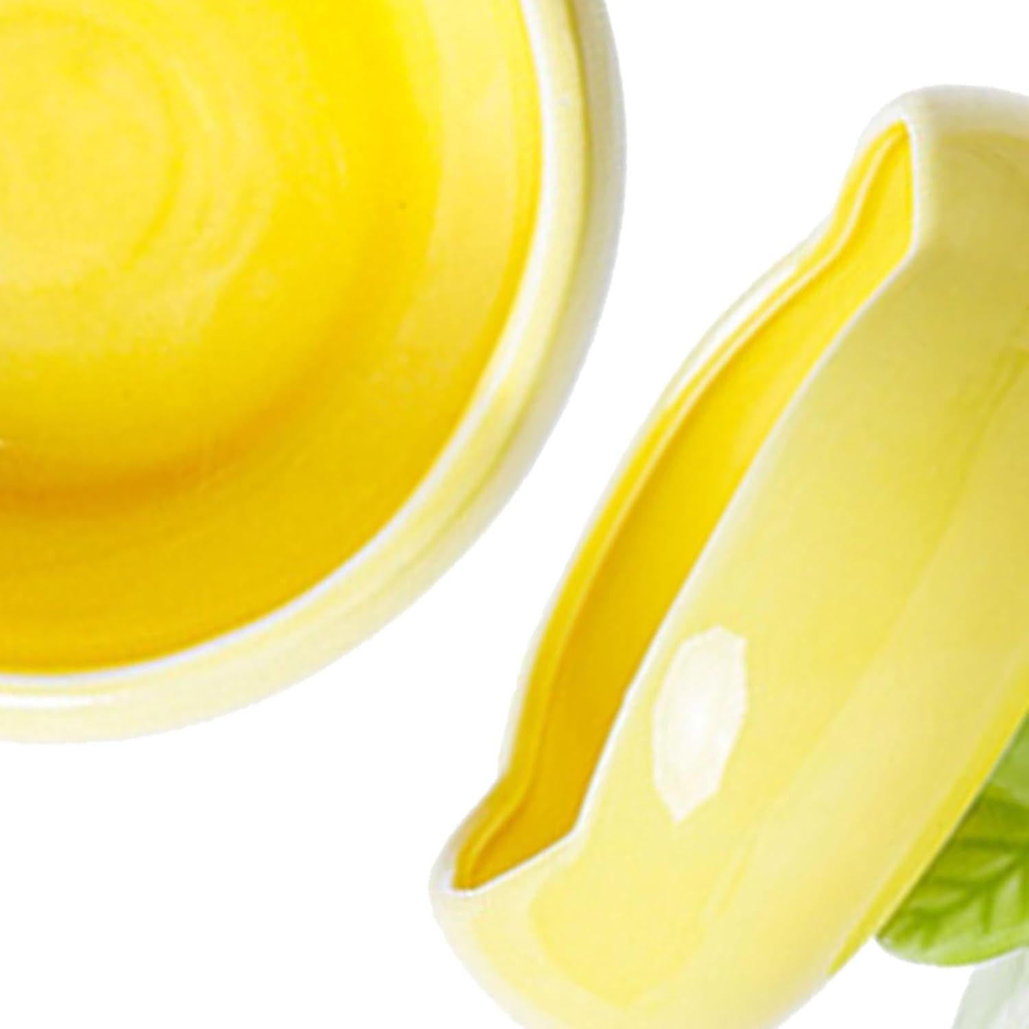 Ceramic Raised Cat Bowl Cute Flower Shape Neck Spine Protecting Raised Pet Food Bowl Pet Feeder Bowl for Cats anti Vomit Cat Bowls for Indoor Cats-Purple - Orange image number 2