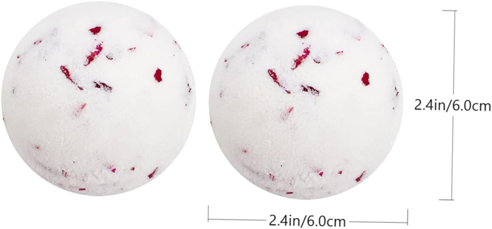 WRITWAA 2Pcs Essential Oil Bath Balls Nourishing Shower Steamer for Skin Hydration Relaxation for Women Mothers Birthdays Special Occasions image number 4