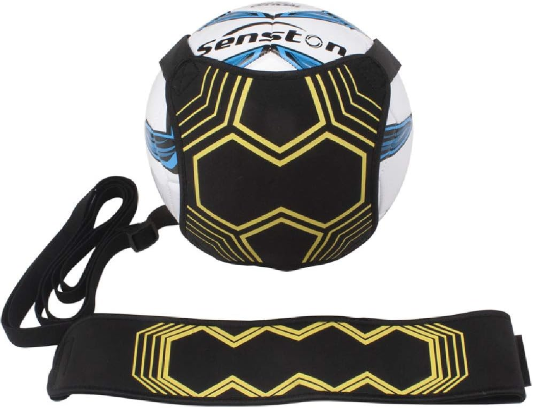 Senston Football Kick Trainer, Football Kick Throw Practice Training for Beginner with Adjustable Black Waist Belt image number 4