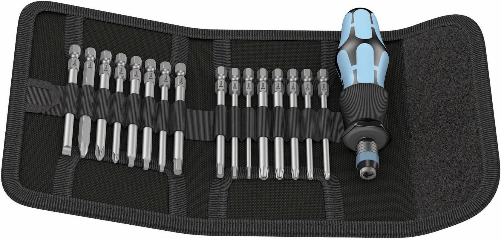 Wera Kraftform Kompakt 60 Stainless Steel Metric Screwdriver 17-Pieces Set image number 6