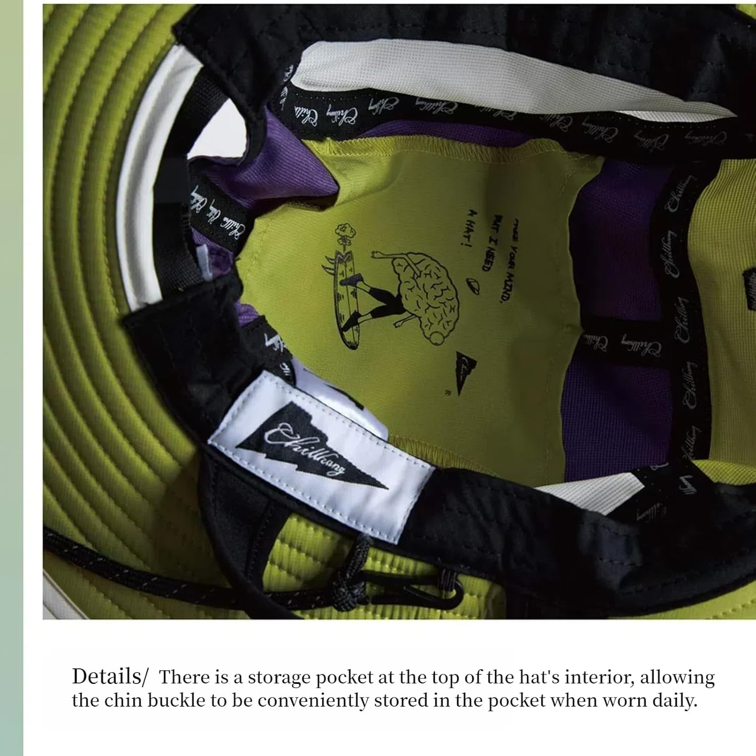 YWYLL Fisherman'S Hat for Men and Women, Summer Waterproof Hiking, Camping, and Mountain Climbing Hat, UV Protection, and Secure for Surfing. Multi, Multi image number 1