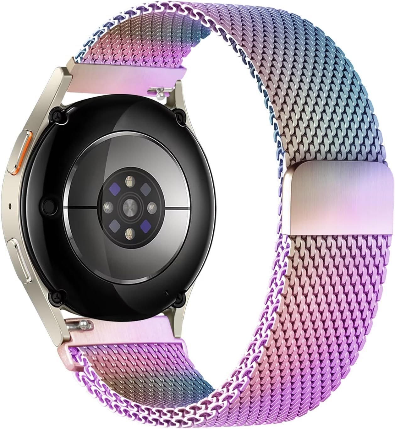 Milanese Loop for Samsung Galaxy Watch 7 6 5 4 Fe Band 44Mm 40Mm,20Mm Metal Watch Band Men Women Magnetic Mesh Strap for Samsung Watch 6 4 Classic 47Mm 43Mm 46Mm 42Mm/5Pro 45Mm for Garmin V&iacute;voactive 5