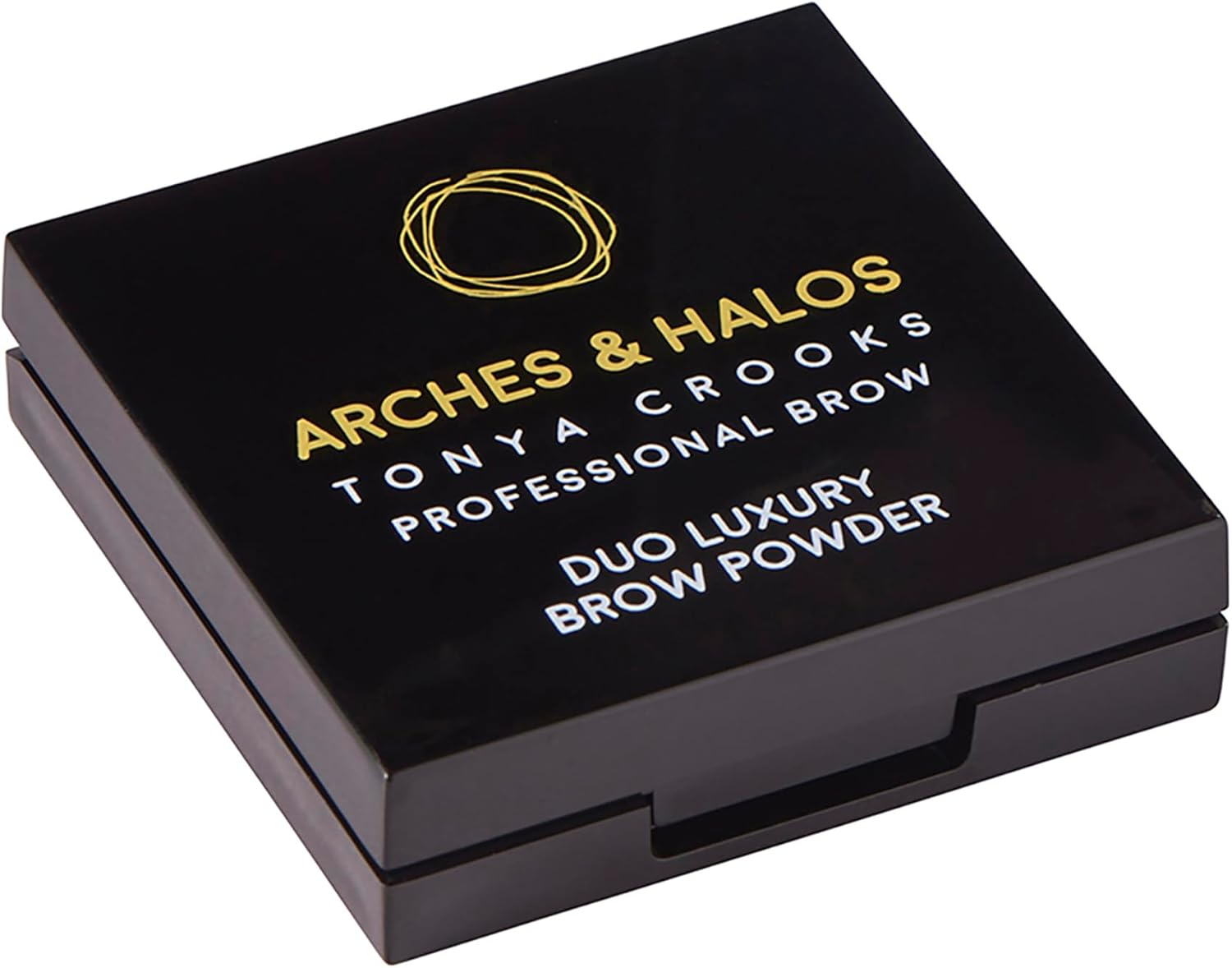 Arches & Halos Duo Luxury Brow Powder - Two-For-One Versatile Compact Powder - for Full, Defined Brows - Vegan and Cruelty Free Makeup image number 6
