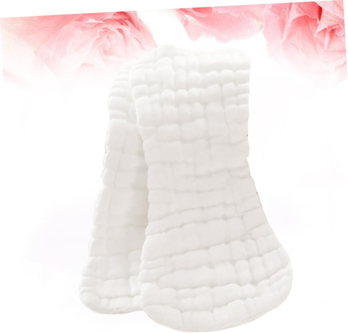 Pure Cotton Nappies Baby Diaper for Boys and Girls Reusable Absorbent Muslin Diaper Nursing Cushion Size L 46X17Cm Suitable for Newborns 0-2 Years 5Pcs