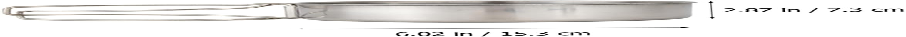 Milisten Stainless Steel Pot for Camping Outdoor Cookware Long Handle Camping Pan Portable Cookware Kit and Picnic Supplies image number 3