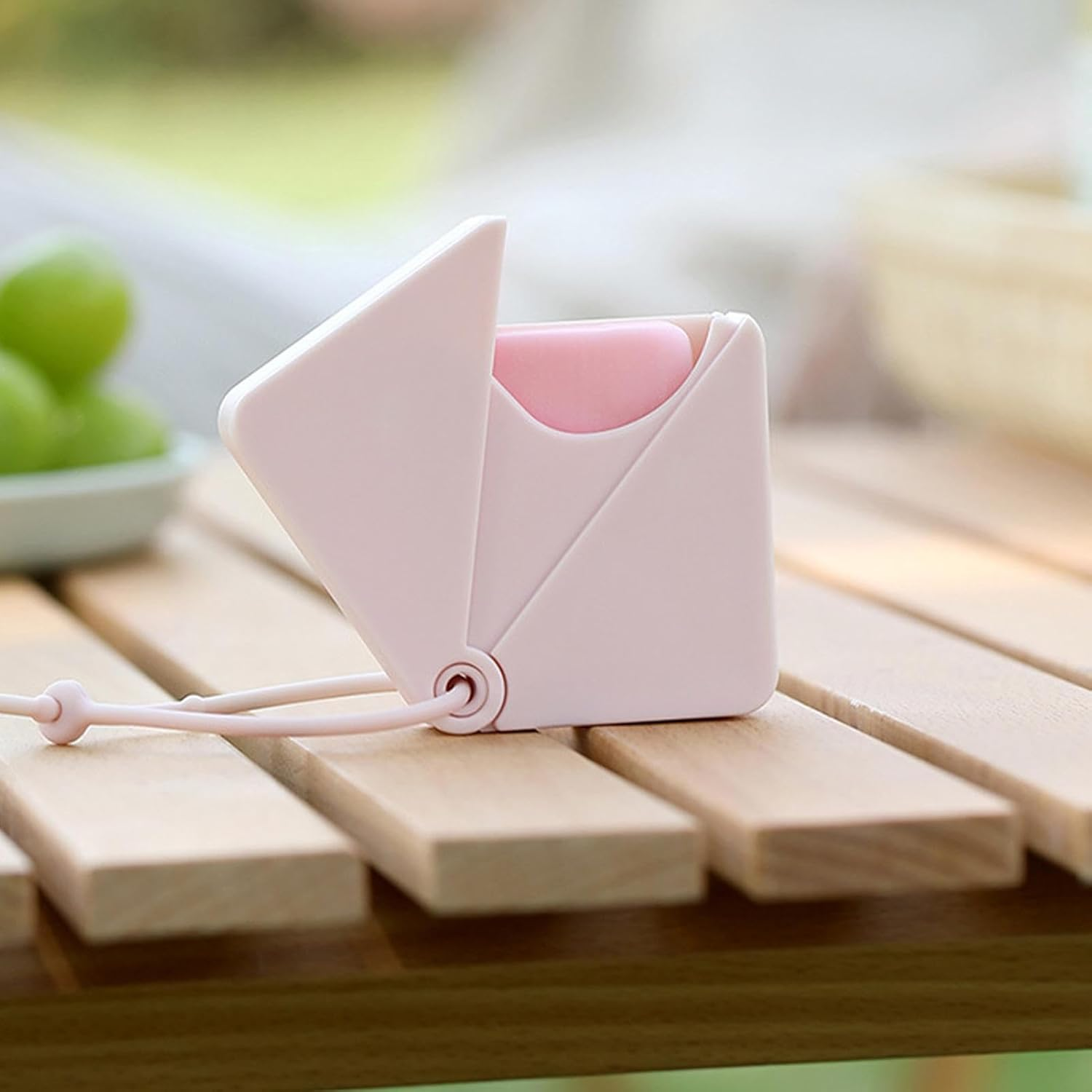 Bath Soap Sheets - Fruit Fragrances Hand Soap Sheets with Lanyard,Hand Soap Tablets 50 Sheets with Rich Foam, Portable Hand Soap Dissolvable for Indoor, Hiking Helves image number 5