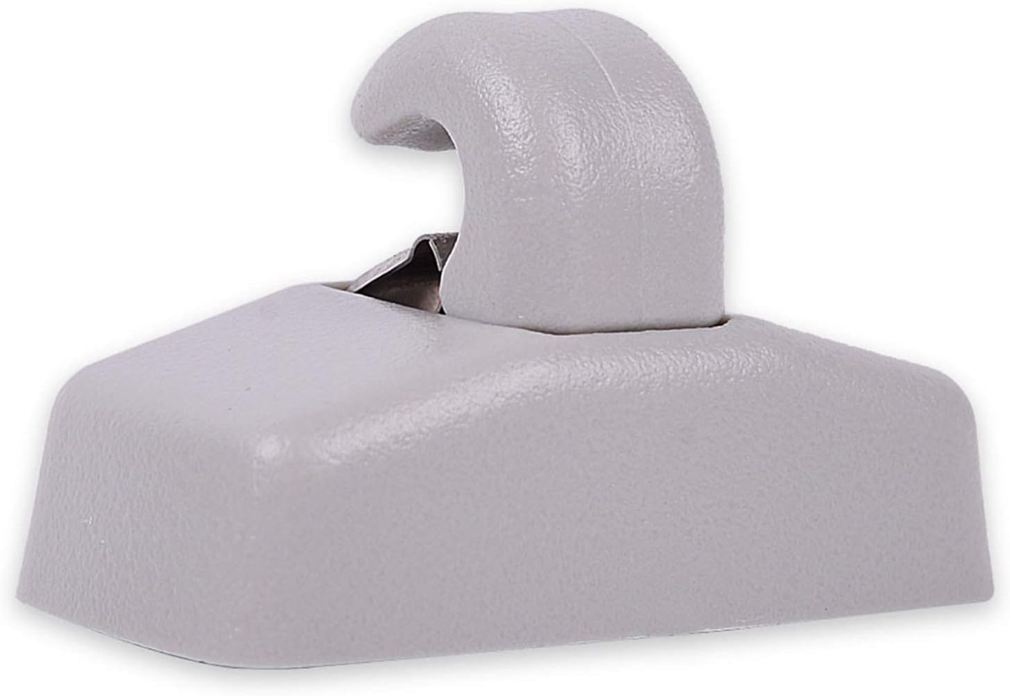Runmade Gray Sun Visor Hook Clip Bracket Hanger Compatible with VW Golf GTI Jetta Mk4 Passat B5 B6 Touran Polo Seat