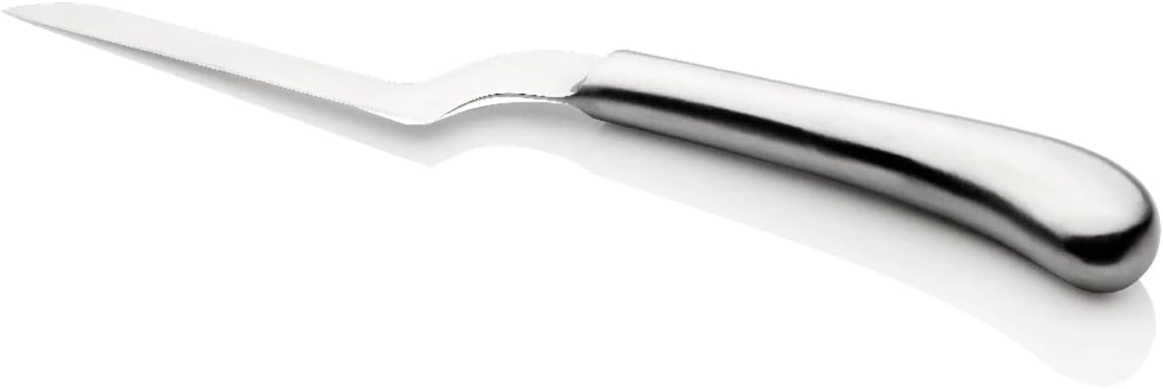 Stanley Rogers Pistol Grip Stainless Steel Long Soft Cheese Knife, Cheese Slicer with Ergonomic Handle, Cheese Cutter with Sharp Blade (Colour: Silver) image number 2