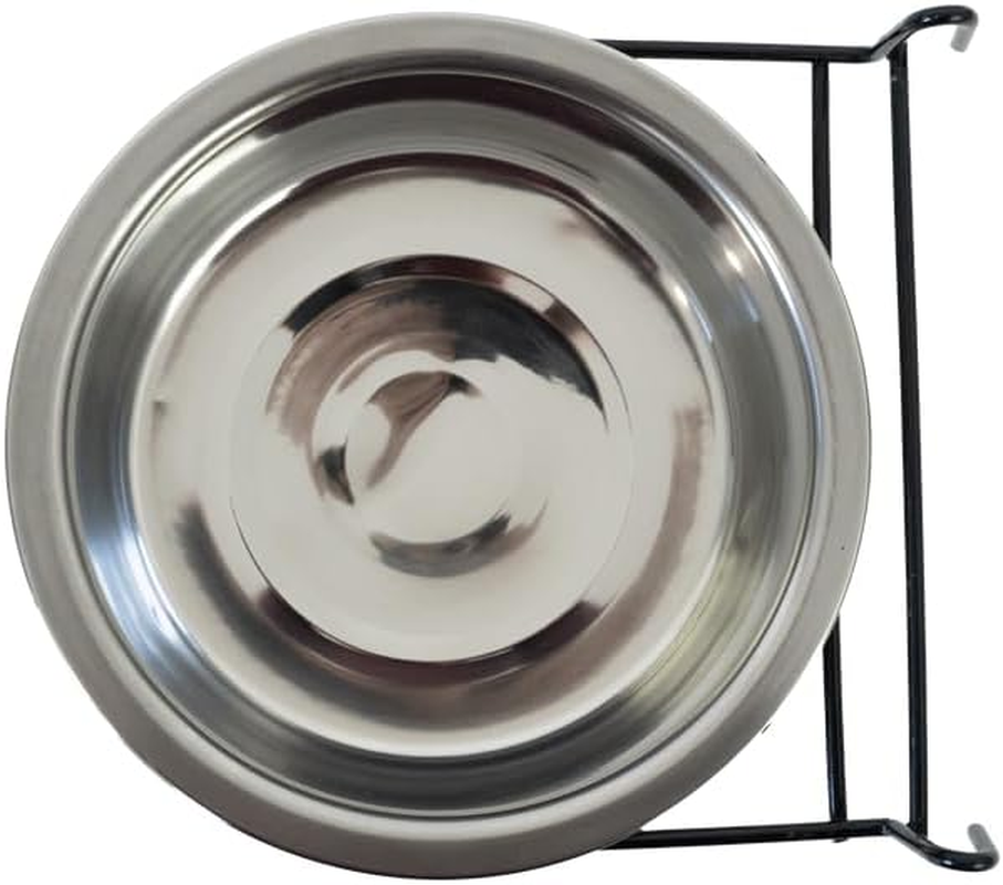 Paradise Stainless Steel Coop Cup with Hook 2500Ml, Durable Pet Feeding Bowl, Easy to Attach & Clean, Ideal for Birds & Small Animals, Rust-Resistant & Long-Lasting Design image number 3