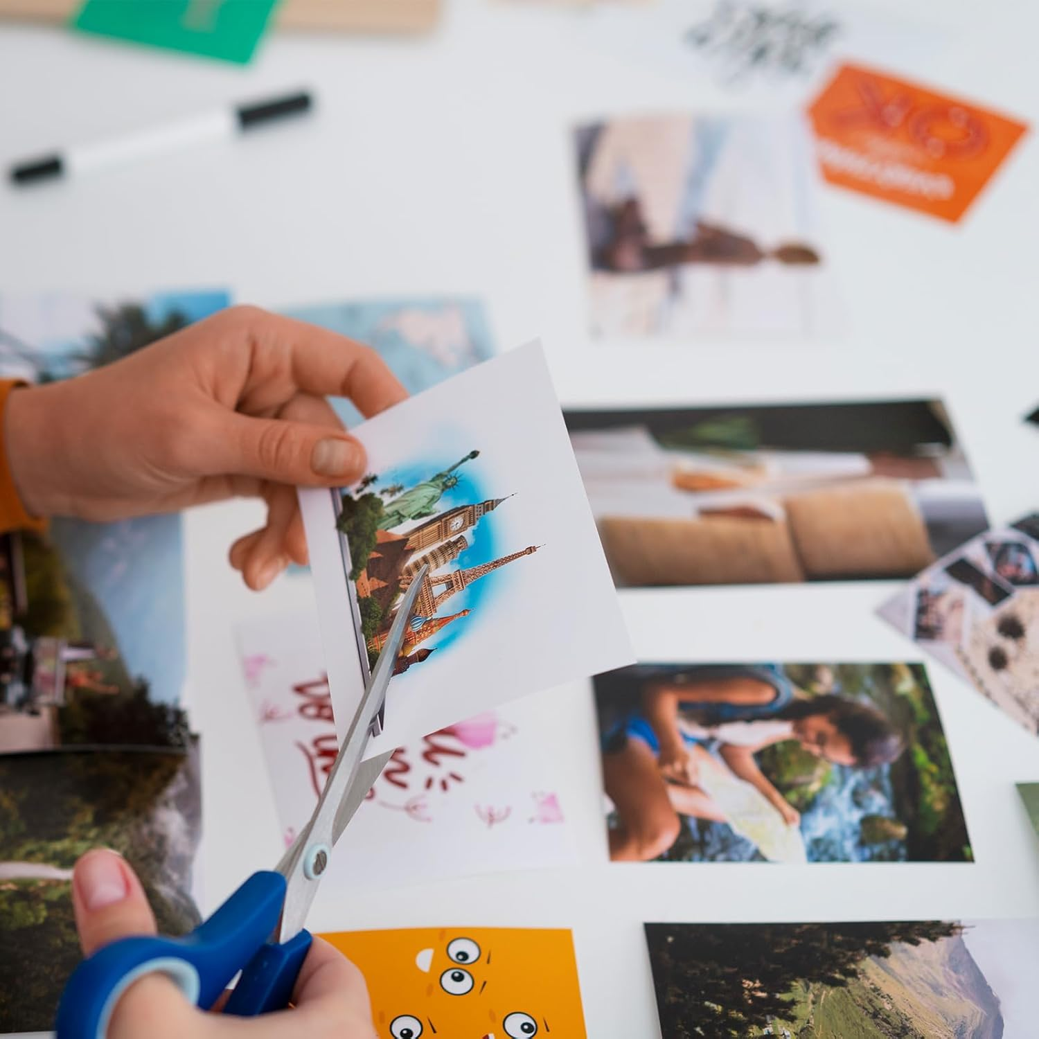 Printable Magnetic Sheets 8.5X11 Inches, 15 Sheets Glossy Print Paper Non-Adhesive Backing, 12Mil Thickness for Inkjet Printers DIY Flexible Magnet Photos image number 4