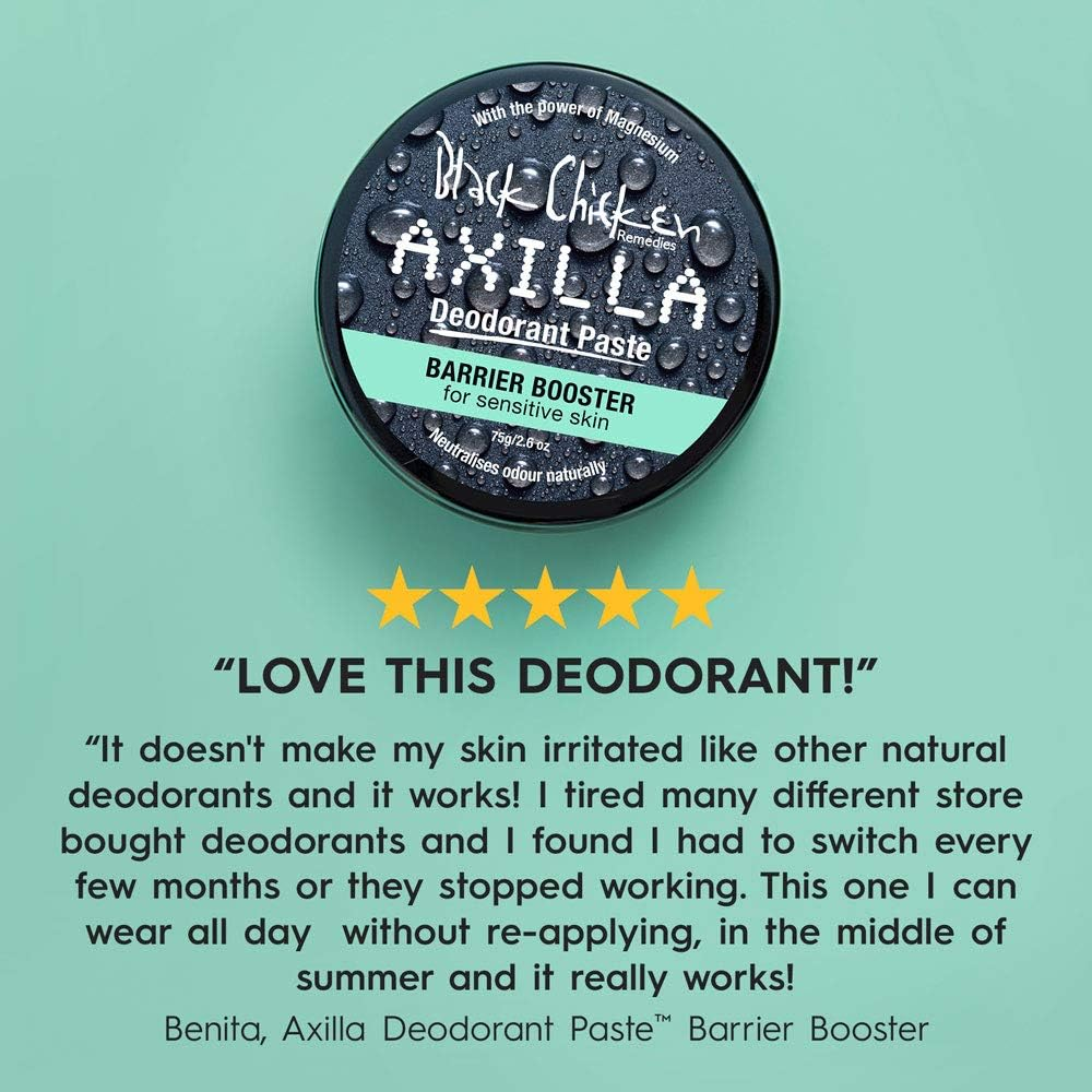 Black Chicken Remedies Axilla Sensitive Skin Deodorant Paste Barrier Booster 75G image number 3