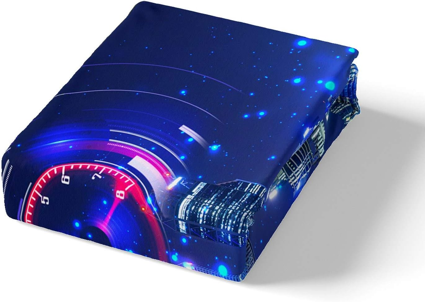 Sports Car Comforter Cover Single Extreme Sports Theme Duvet Cover for Kids Boys Teens Cityscape Racing Car Bedding Set Automobile Style Quilt Cover Luxury Modern Room Decor Bedding Blue Red Yellow image number 2