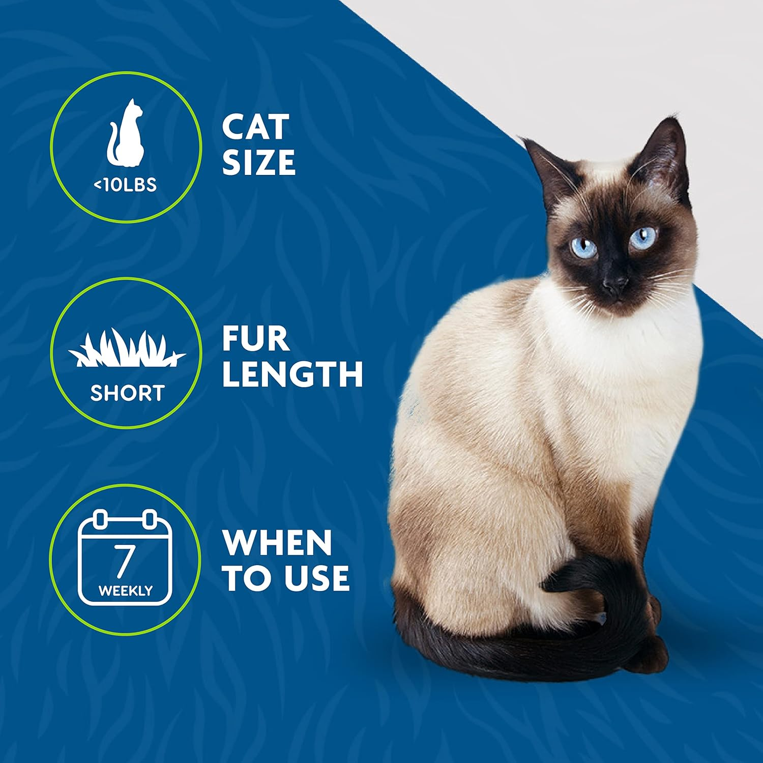 Furminator Undercoat Deshedding Tool, for Small Cats, Short Hair image number 2