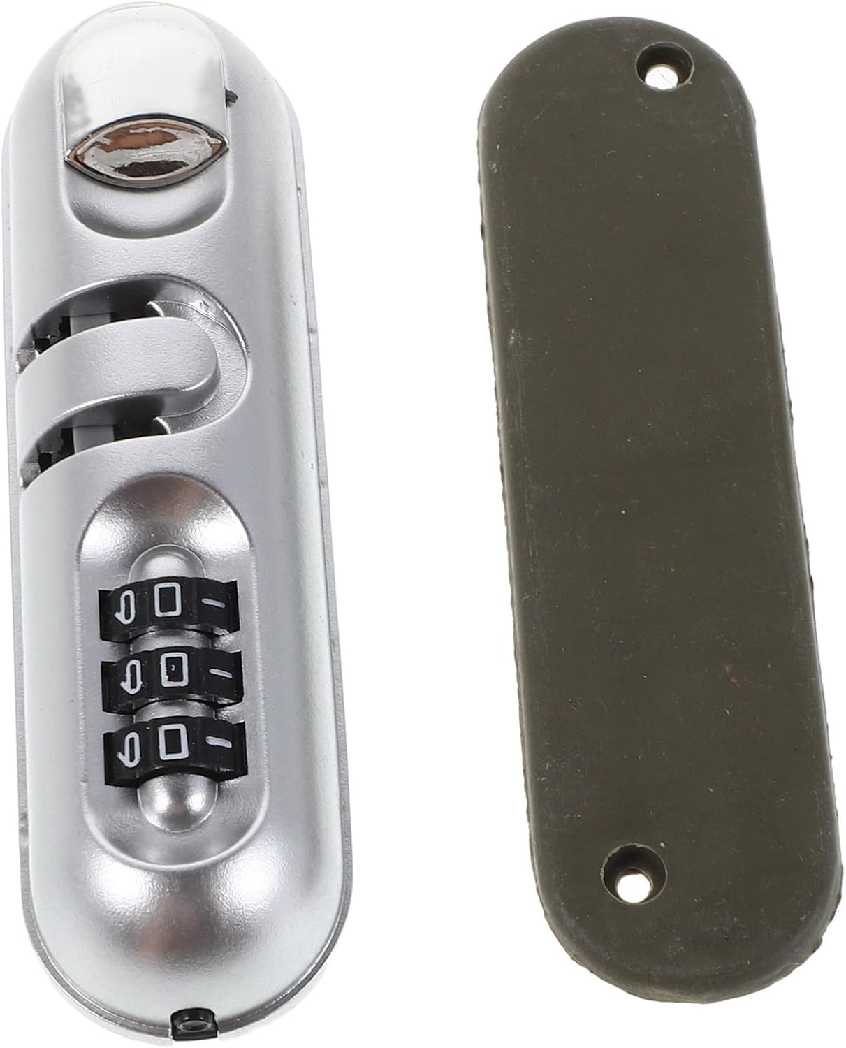 MOBUTOFU Portable Combination Luggage Lock Password Suitcase Padlock Travel Security Anti-Theft Lock for Backpacks -Resistant Material image number 2