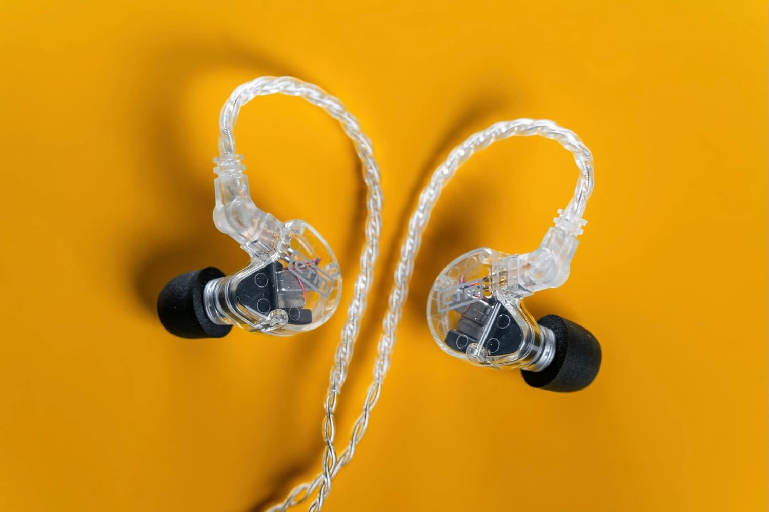 CTM CE220 - Pro Isolating Dual Driver Wired Earphones by Clear Tune Monitors (Clear) image number 6