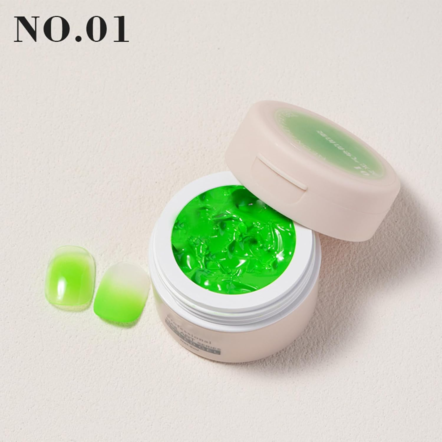 Rronnoy Patting Gel | 6 Colors Gradient Nails Pat Painting Gel | Beauty Care Products Gradient Sponge Pat Manicure Art for Women Salon Girl Beginner Home image number 4