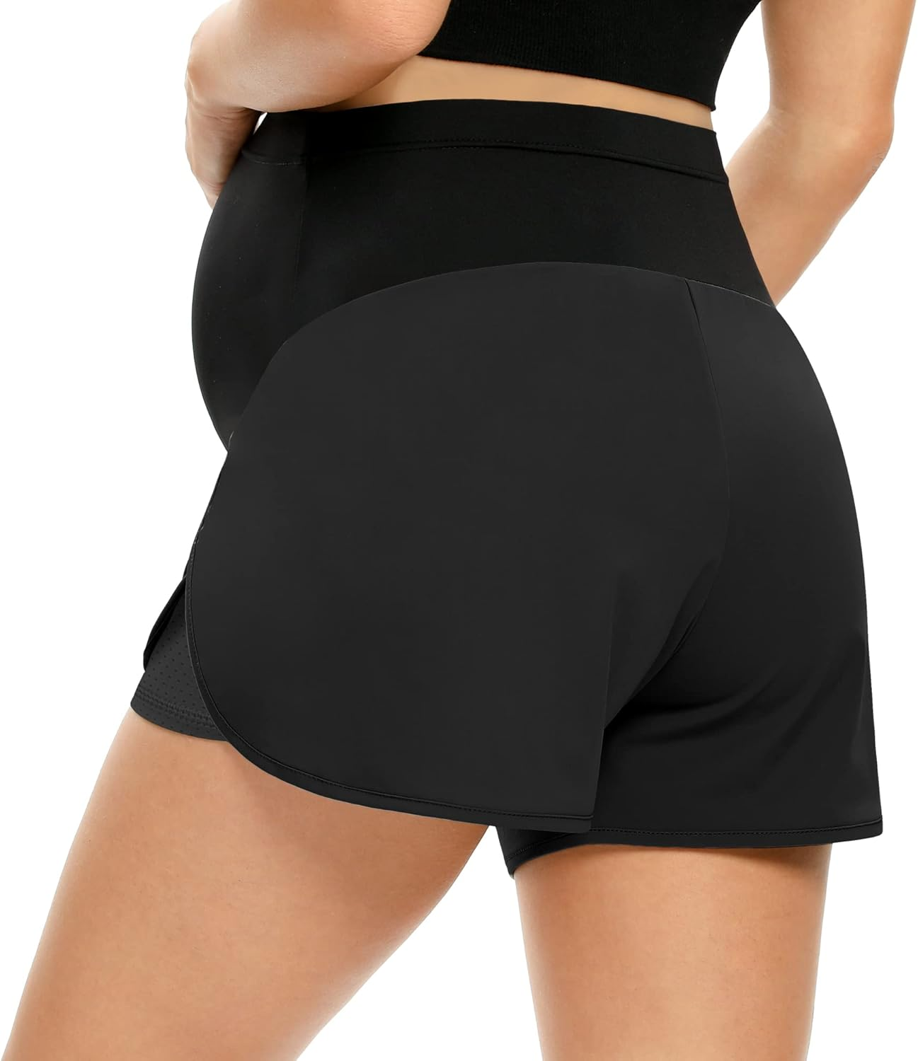 POSHGLAM Women'S Soft Athletic,Casual,Maternity image number 1