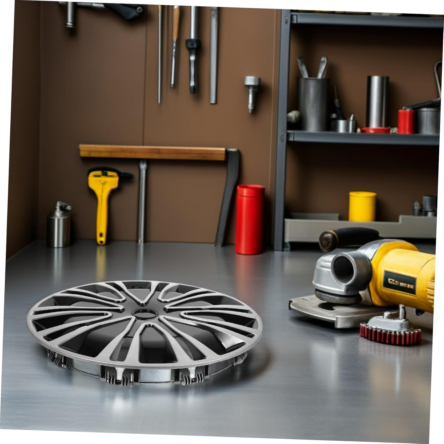 EXAOMBLE Automotive Wheel Hub Cover with Robust Pp Material for Car Wheel Protection and Easy Fit Installation image number 2