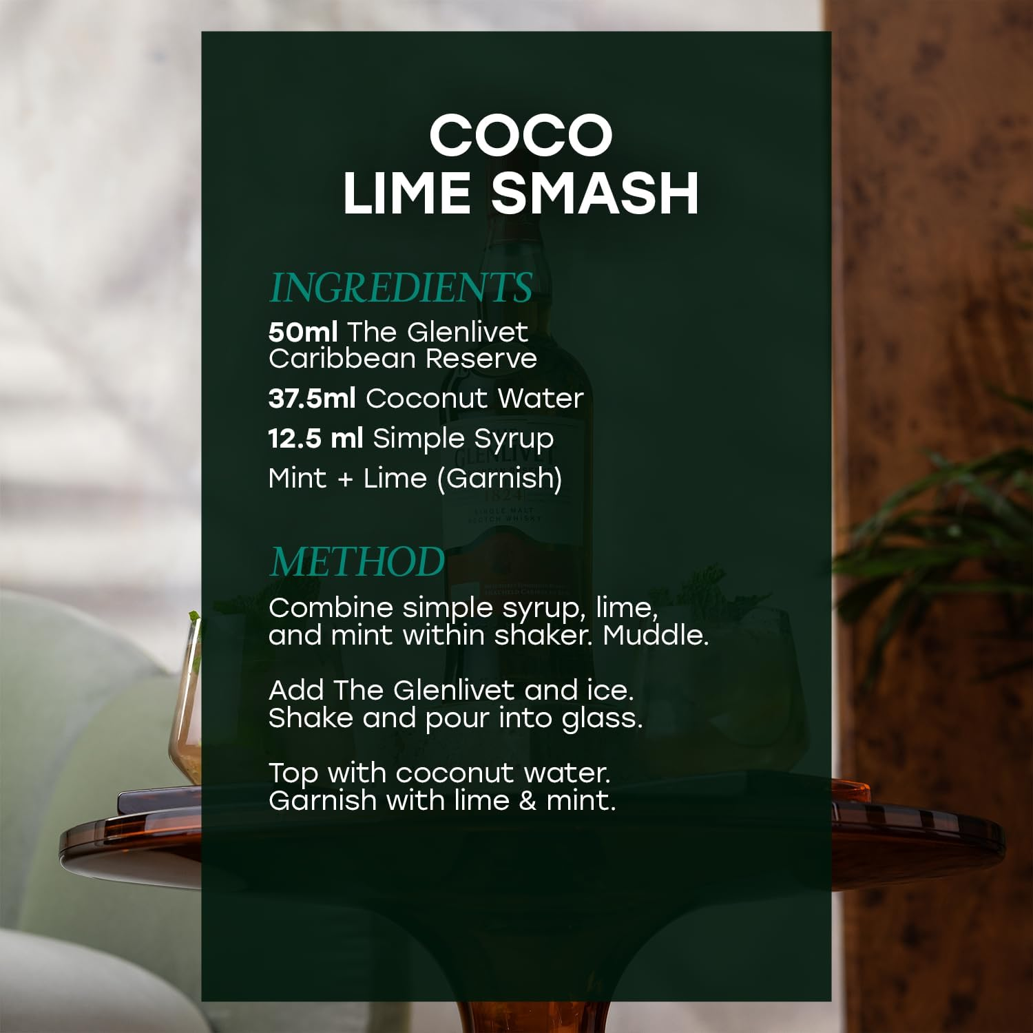 The Glenlivet Caribbean Reserve Single Malt Scotch Whisky 700Ml Giftbox image number 5