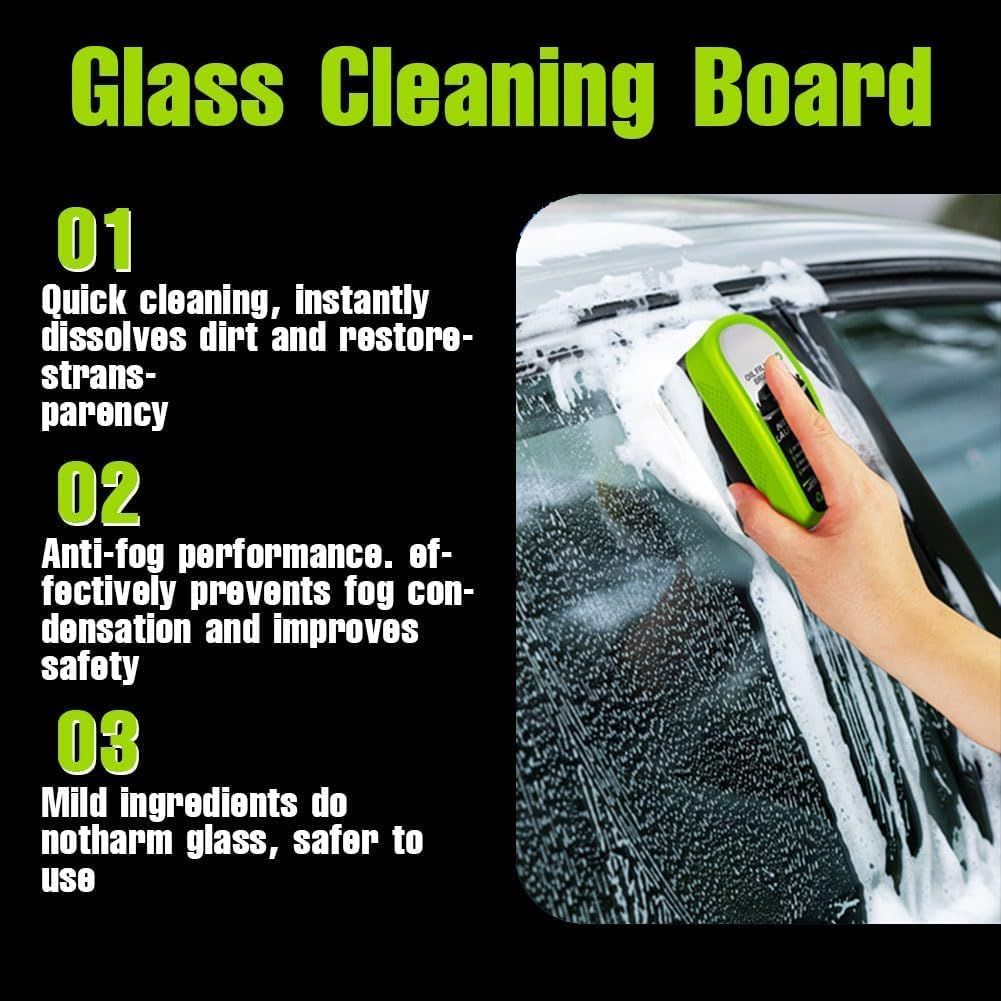 Oil Film Brush 2.0,Clear Vision Glass Cleaner for Car Windows,Clearview Shield Windshield Cleaner(2Pcs) image number 4