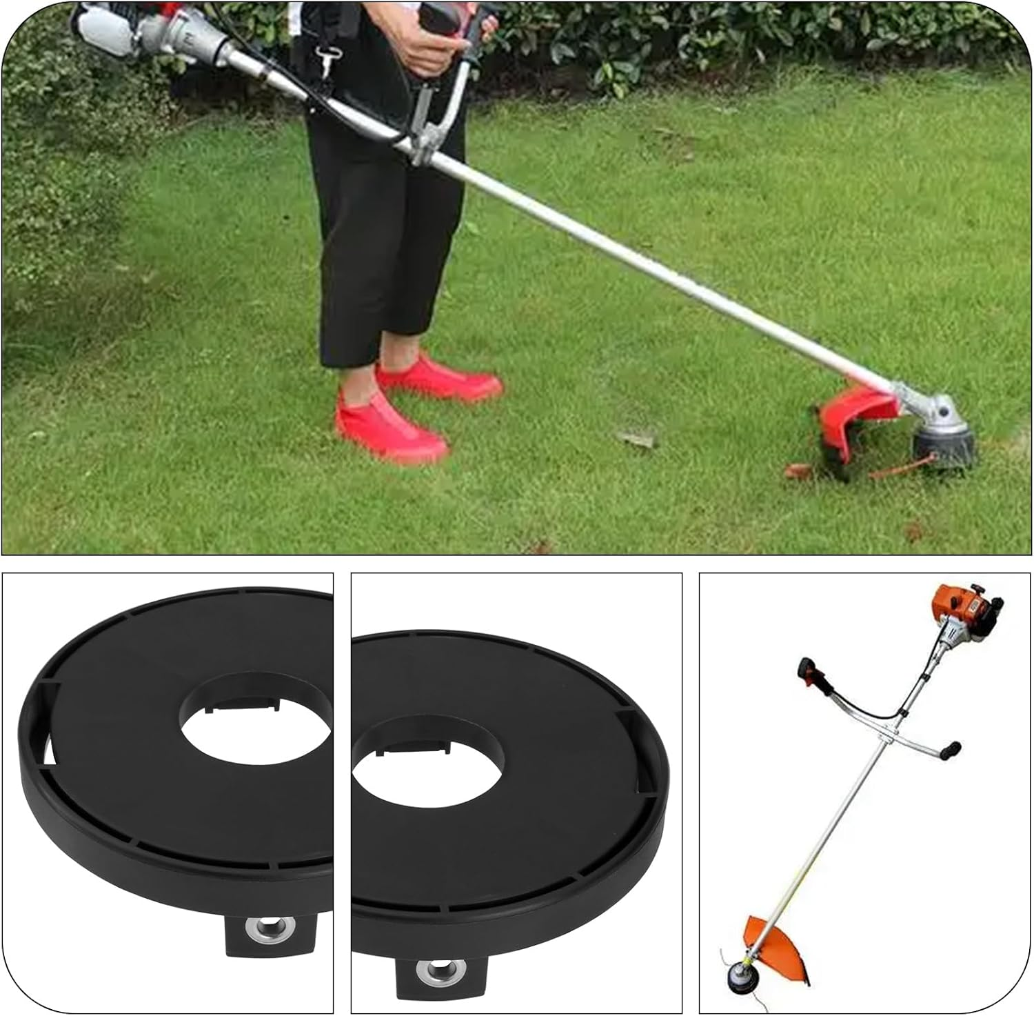 Ecsing 1 Set Lawn Trimmer String Trimmer Line Spool Compatible with Einhell GE-CT 36/30 LI E SOLO Compatible with AGILLO 36/255 BL-SOLO Compatible with AGILLO 18/200 image number 6