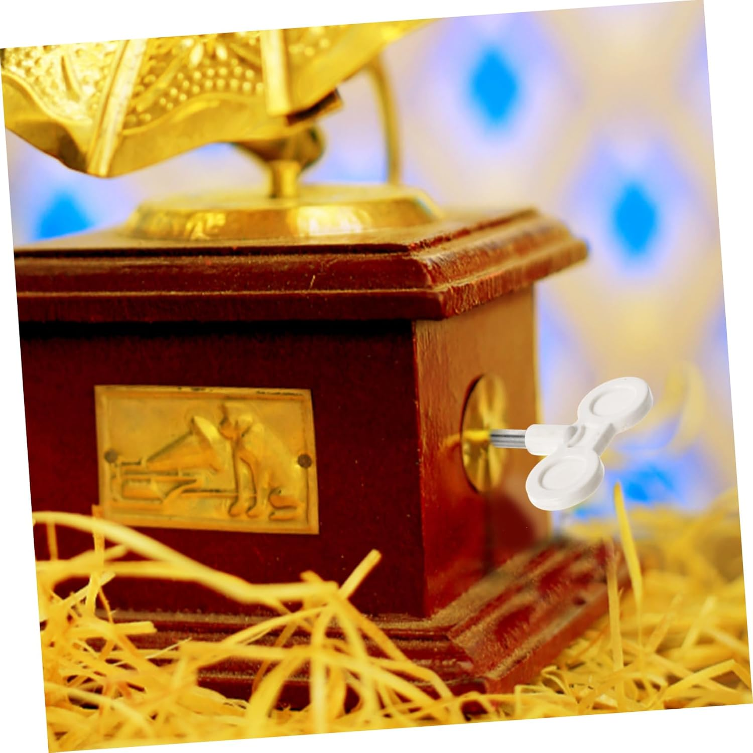 Ibasenice Diy Music Box Parts Music Box Key Replacement Winding Keys for Music Box Handle image number 4