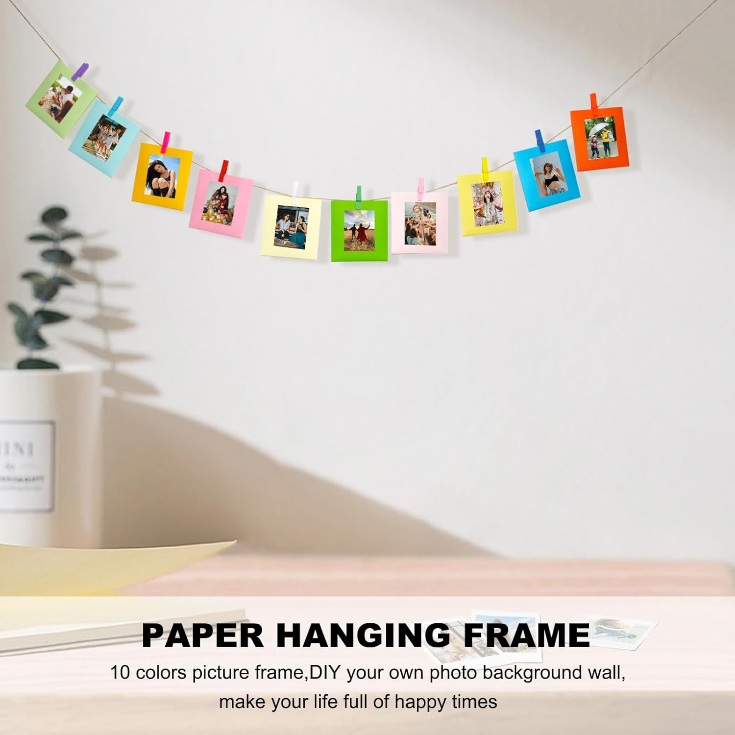 Aisnyho Instant Film Accessory Kit for Instax Mini Liplay 12 11 9 8+ 8 Evo 99 SE 40 90 70 50S 26 25 7S Camera + Album/Film Sticker/Mini Frame/Hanging Frame - Mint Green image number 3