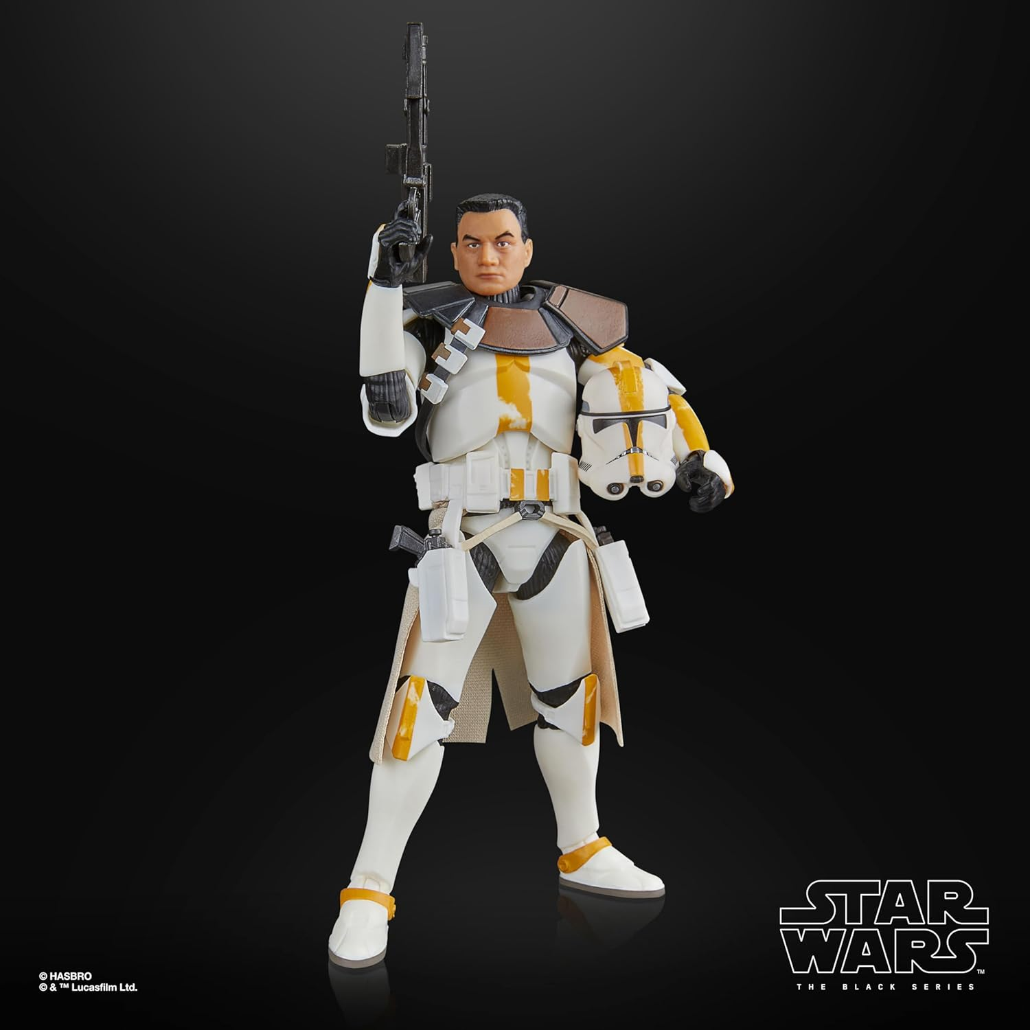 Star Wars the Black Series Clone Lieutenant Galle, Star Wars: Revenge of the Sith Premium Collectible 6 Inch Action Figure image number 3