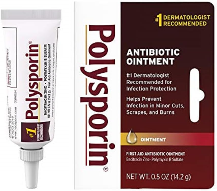 Polysporin First Aid Topical Antibiotic Ointment for Infection Protection & Wound Care, 0.5 Oz image number 6