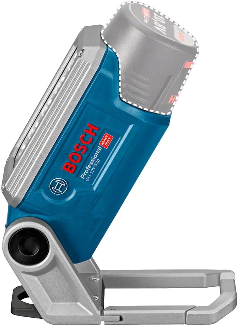 Bosch Professional 12V System GLI 12V-330 Cordless LED Worklight (330 Lumens, Operating Time: 180 Min/Ah, excluding Rechargeable Batteries and Charger, in Cardboard Box) image number 3
