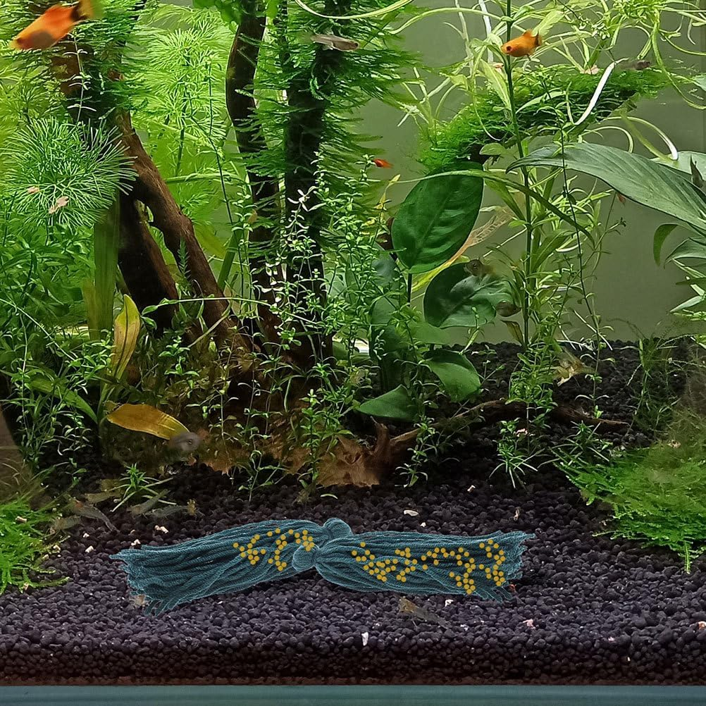 Yardwe Fish Spawning Mops, 10Pcs Floating Fish Breeding Mops for Egg Laying Aquatic Pet Breeding Mop Safe Baby Fish Hideout Decorative Aquarium Grass Spawning Place, D1Z3SK40VJF5915Y1Y11B image number 1