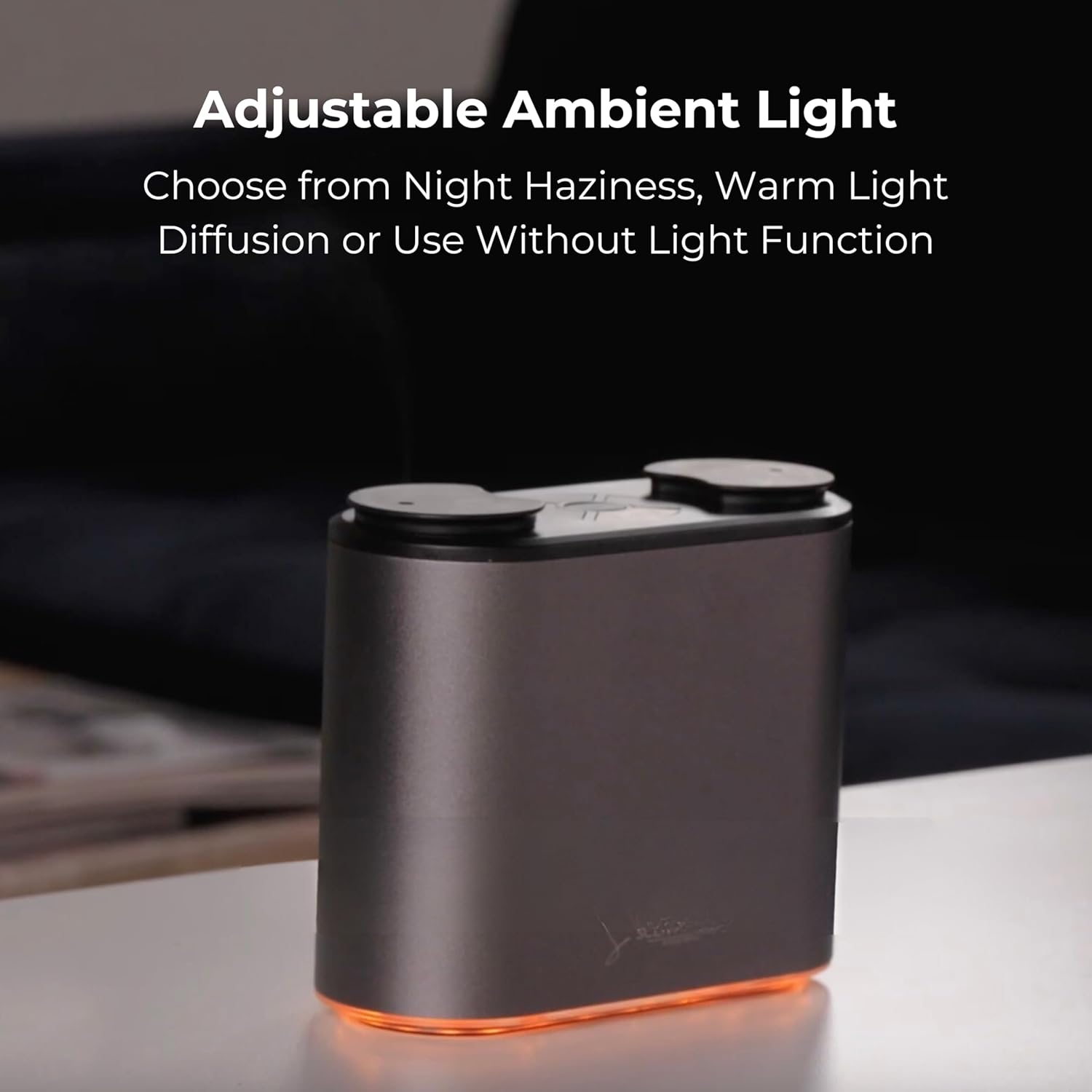 Dual Aromatherapy Diffuser | 2-In-1 Essential Oil Diffuser & Odour Eliminator + 4 Essential Oils. Stylish, Quiet, Compact, Rechargeable Mist Oil Diffuser Essential Oils/Aroma Diffuser/Room Diffuser image number 5