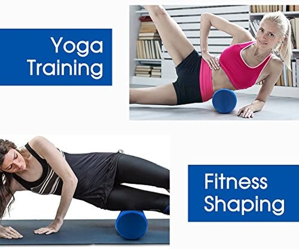 Foam Roller 45Cm 60Cm 90Cm EVA Physio Yoga Pilates Foam Roll Medium Density Back Roller for Back Pain Large Gym Roller Exercise Step Long Foam Roll 90Cm Massage Roller image number 6