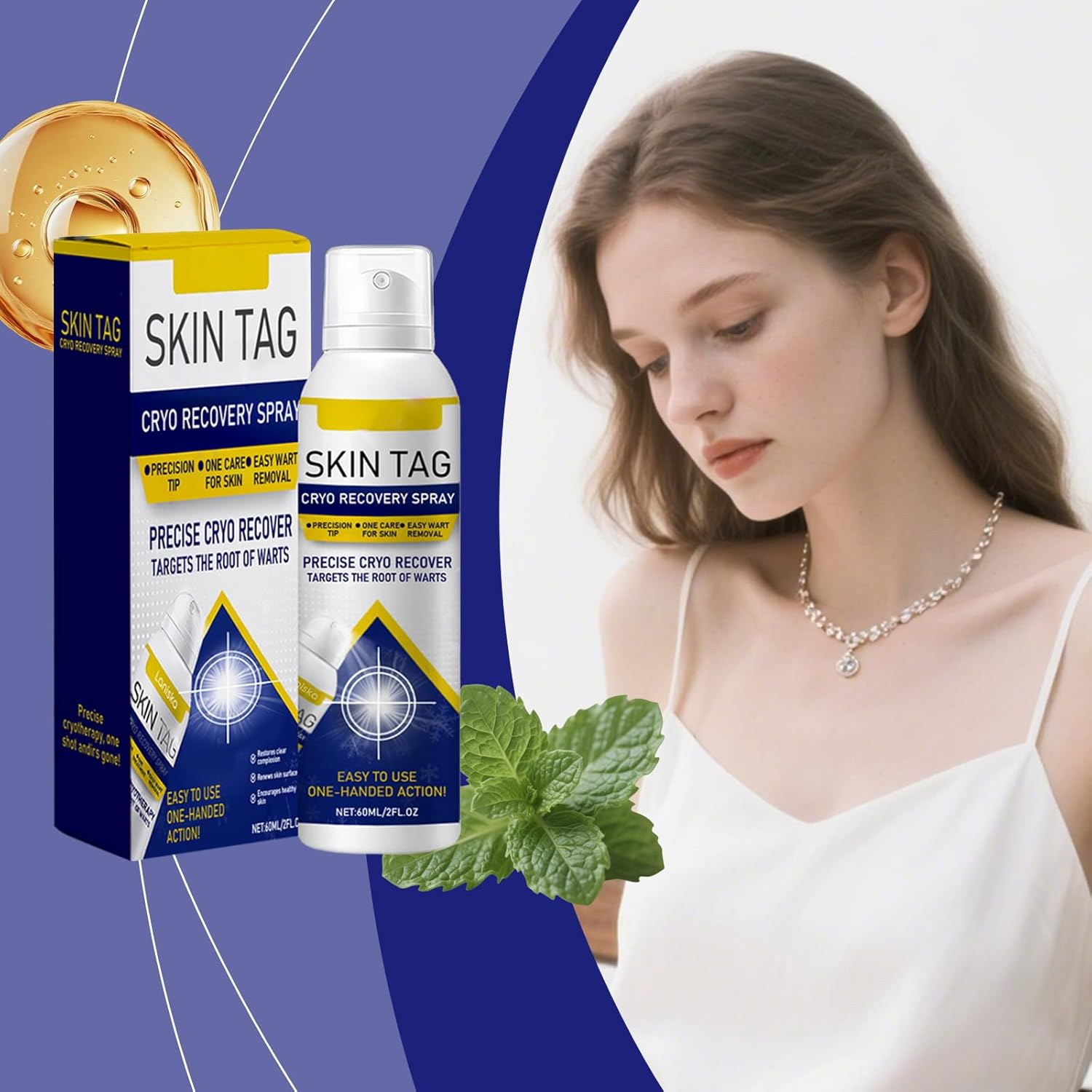 Chillerase Bump Renewal Spray, Advanced Salicylic Acid Body Spray, Natural Skin Spray, Effectively Reduces Skin Imperfections, Moisturizing and Soothing, Suitable for Face and Body (2Pcs) - 2Pcs image number 4