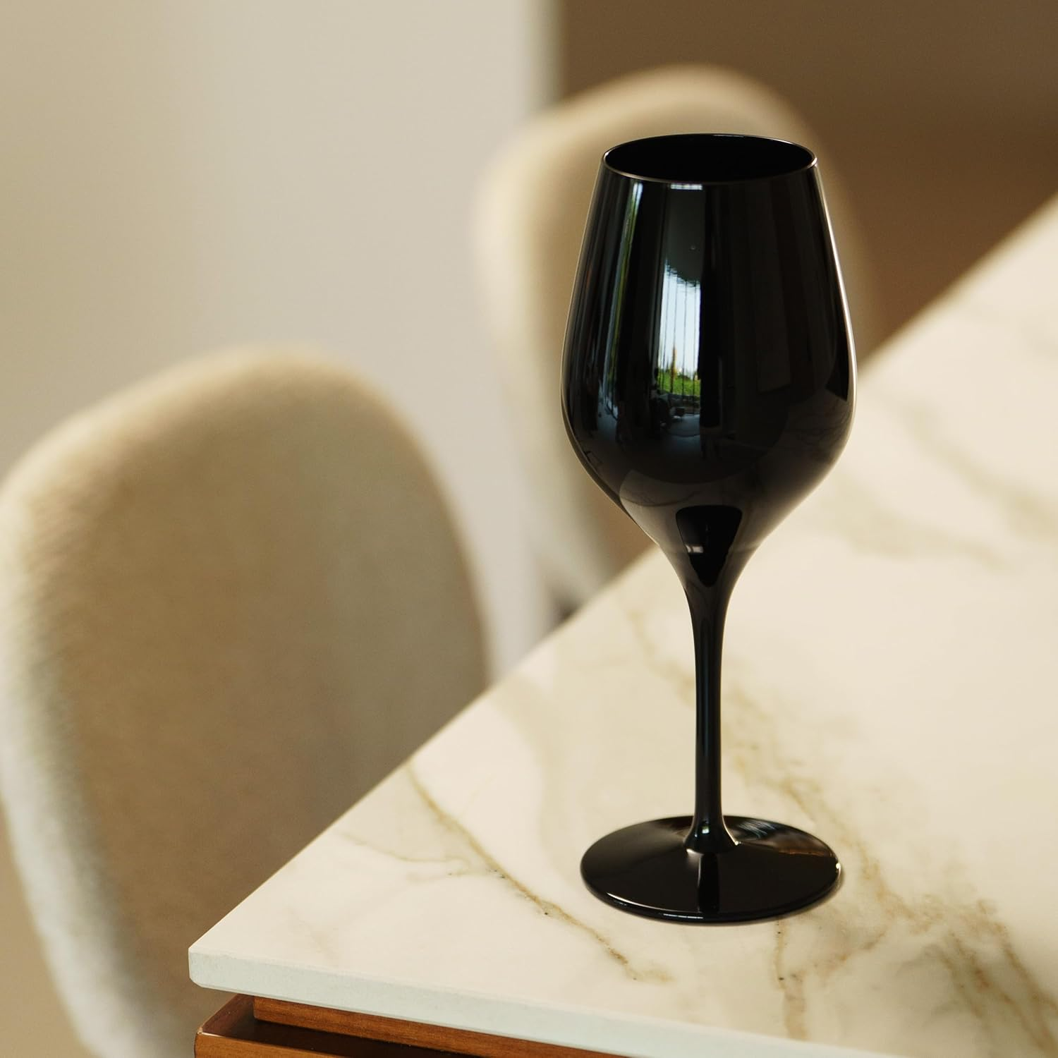 St&ouml;lzle Lausitz Exquisite Tasting Glass 350 Ml I Tasting Glass Set of 6 I Blind Tasting Glass I Special Glasses I for Wine Tastings Red Wines & White Wines I Dishwasher Safe (Black) image number 6