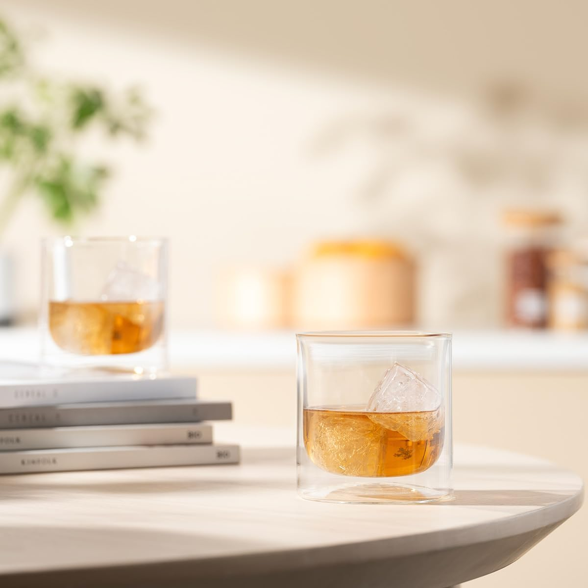 Bodum SK&Aring;L Double Wall Whiskey Glass 2 Pc. Set image number 5