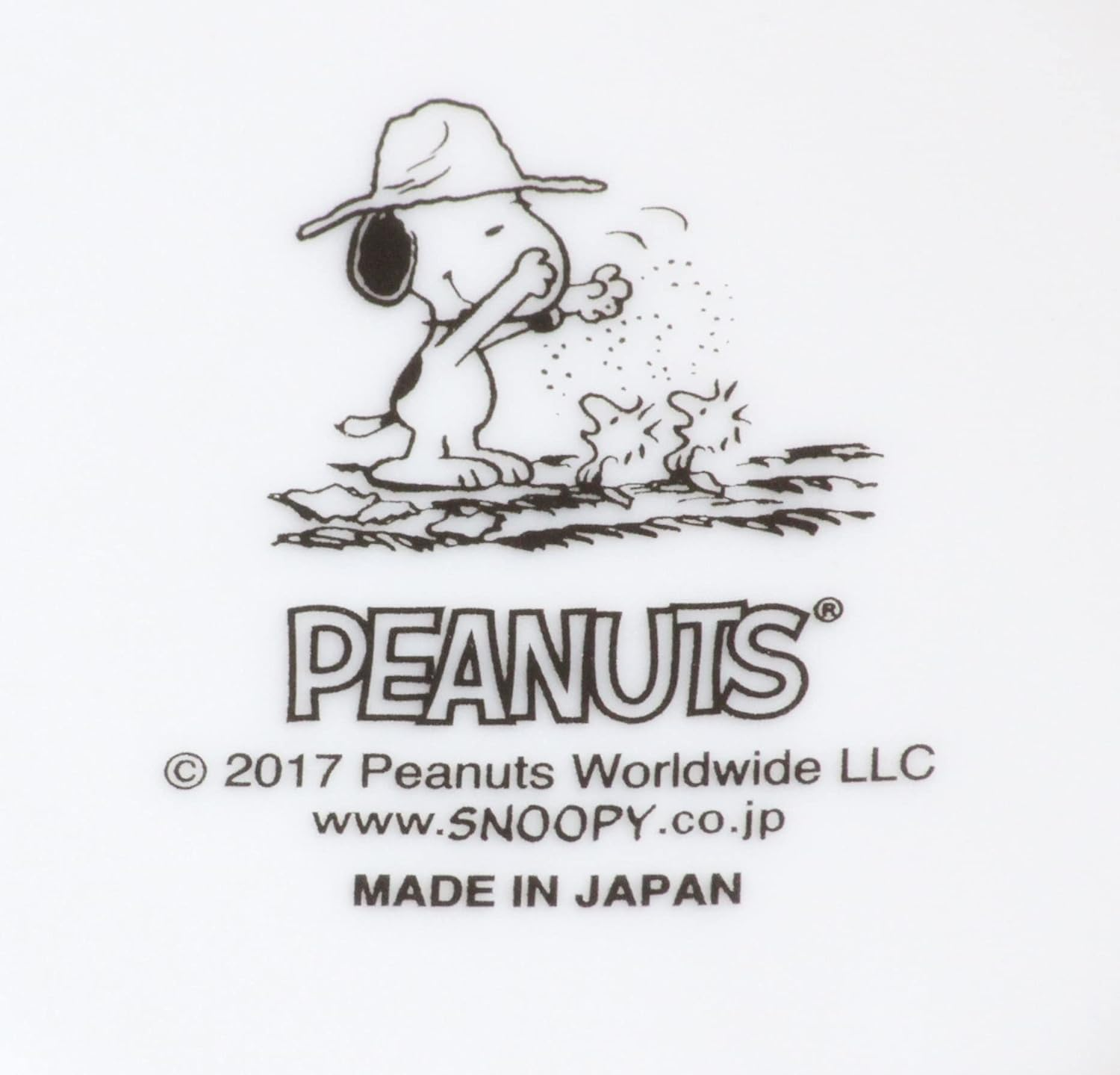 Simizu Pottery Bowl with Lid Hawaii Netherlands 280Ml Snoopy World Travel Series 2 Pattern Set image number 1