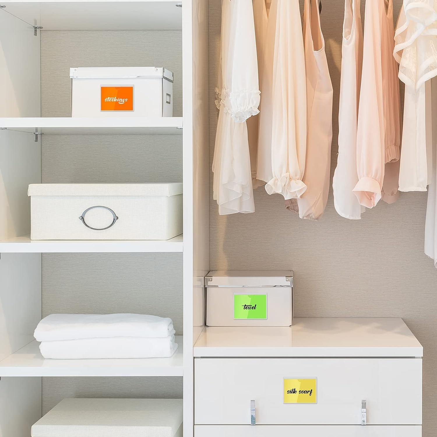 30Pcs Self Adhesive Index Card Pockets Sleeves,Self-Adhesive Index Card Pockets,Self-Adhesive Label Holder Card Pockets Label Holder Clear Library Card Holders for Home Office School Classroom image number 1