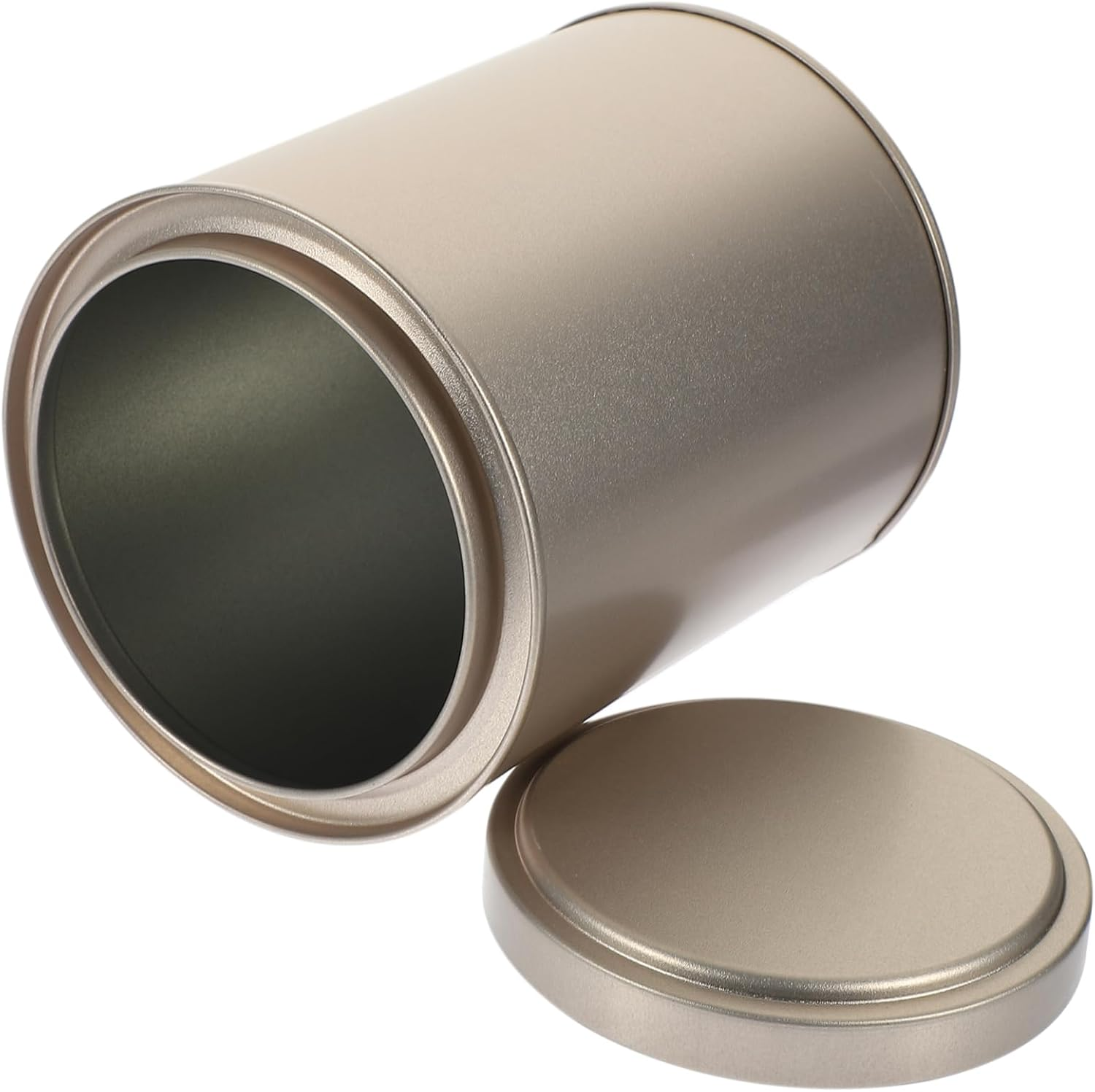 BIUDECO Tea Tin Box for Tea Storage Container Sealing Canister Home Organization image number 5