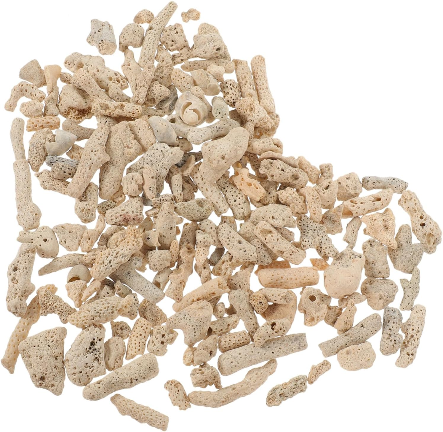 ERINGOGO 1 Crushed Coral Material Pond Sand Fish Water Cleaner Aquarium Crushed Aquarium Coral Feeder Aquarium Aquarium Test Kit Canister UV Torch Sponge Aquariums image number 2