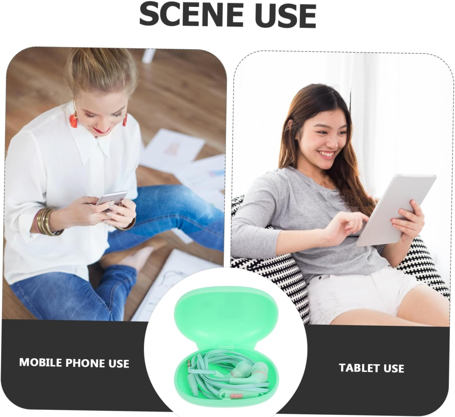 EPIGEIST Ear Earphone Earbuds High Sound Quality Corded Headphone for Phone Accessories Suitable for Huawei Phones Corded Headset for Daily Use image number 1