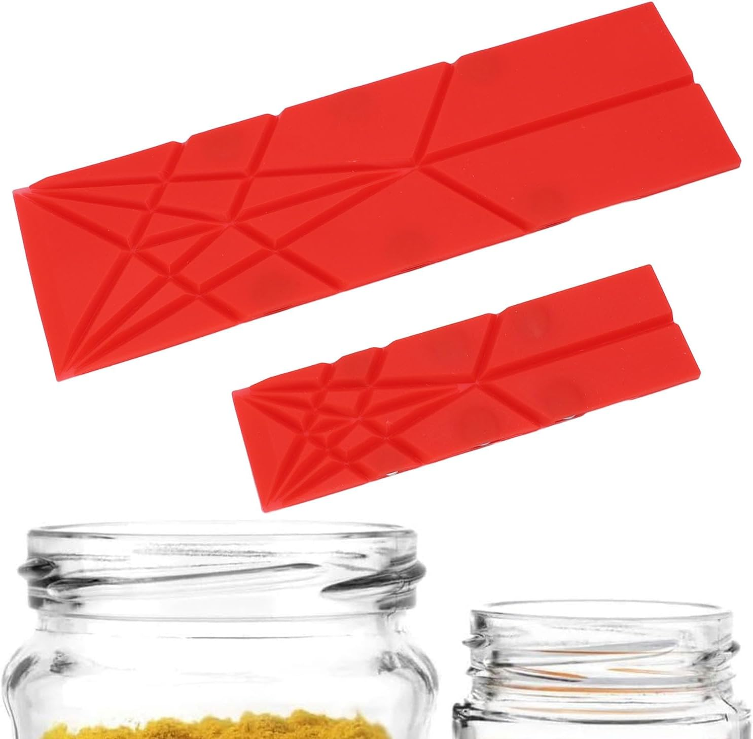 Dpofirs 2Pcs Flat Measuring Spoons, Silicone Foldable Design with Measurement Marks, Space Saving Kitchen Gadgets for Cooking, Baking, Organization image number 6