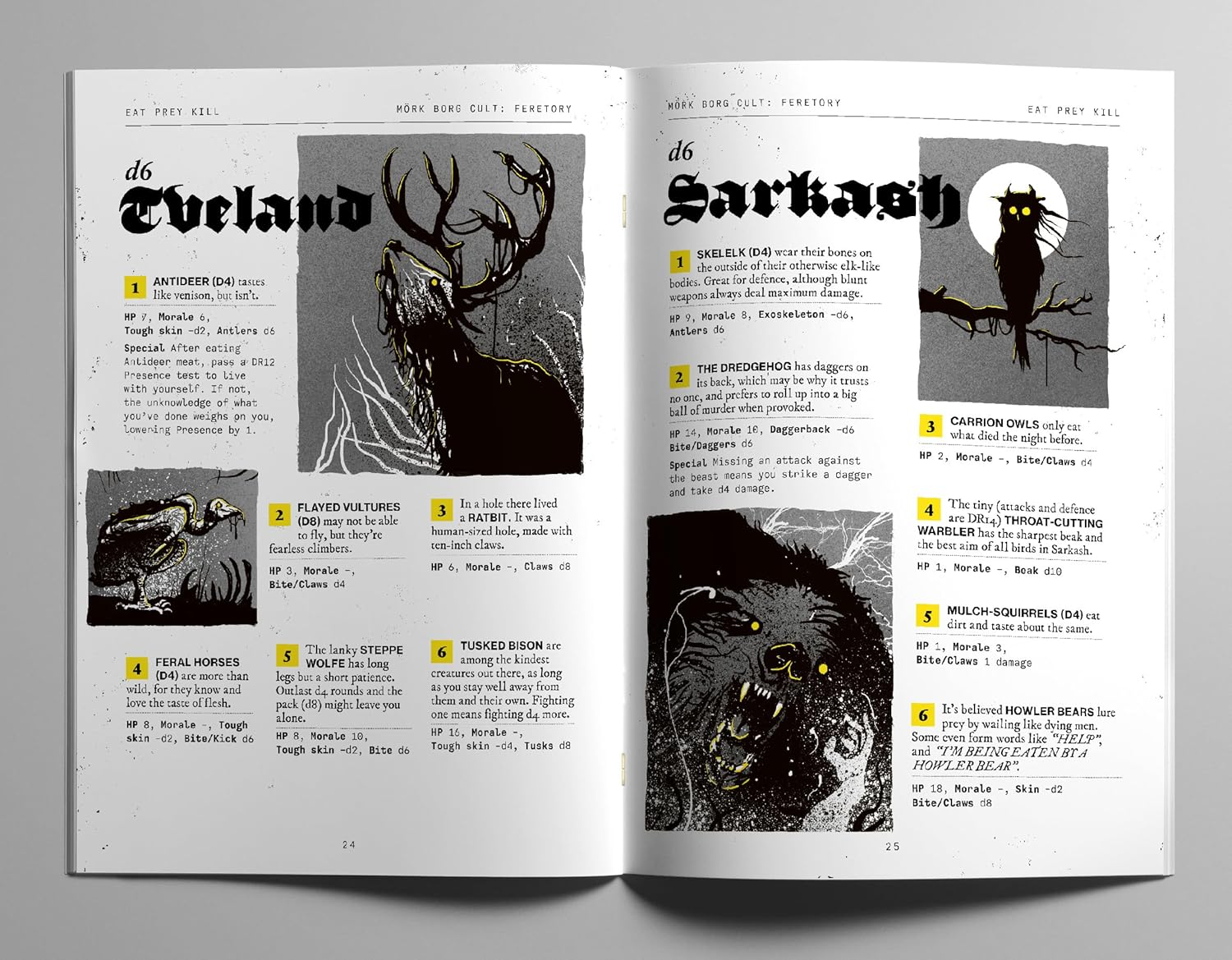 Free League Publishing Mork Borg RPG Cult Feretory Role Playing Game image number 1