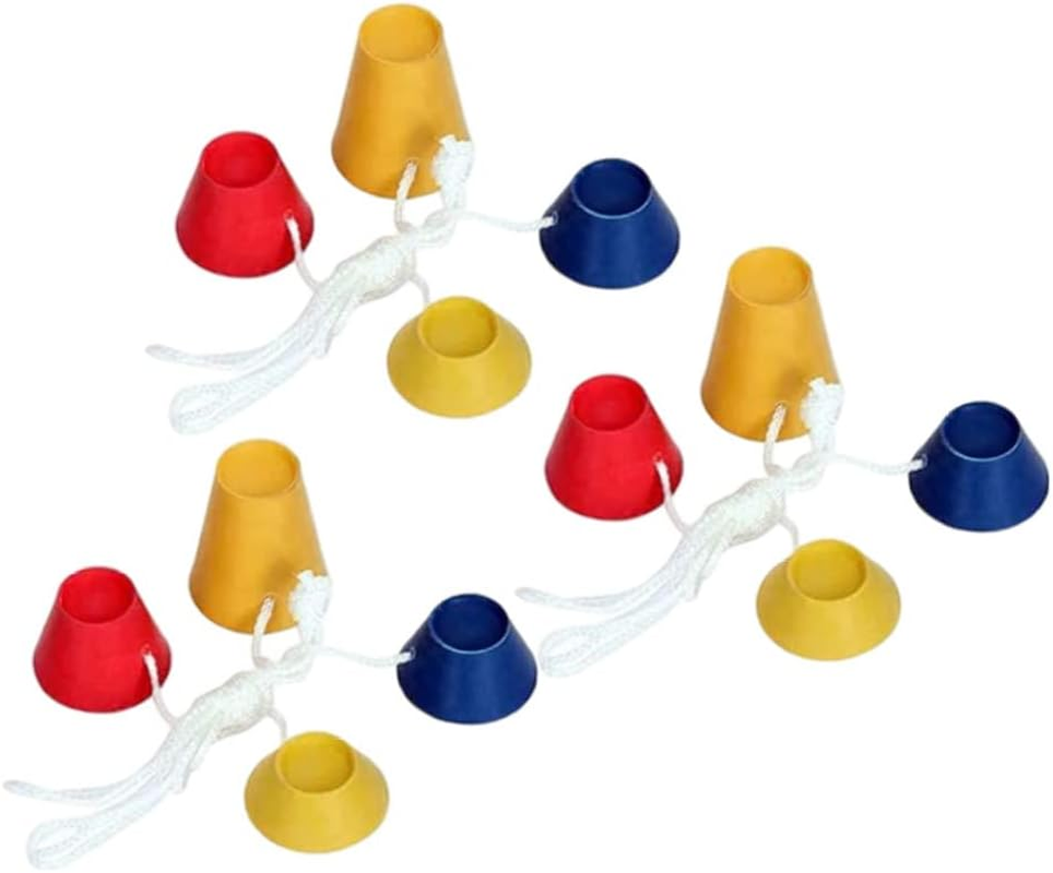 Rubber Golf Tees Winter Multicolor Golf Driving Range Holders with 4 Different Heights 12PCS