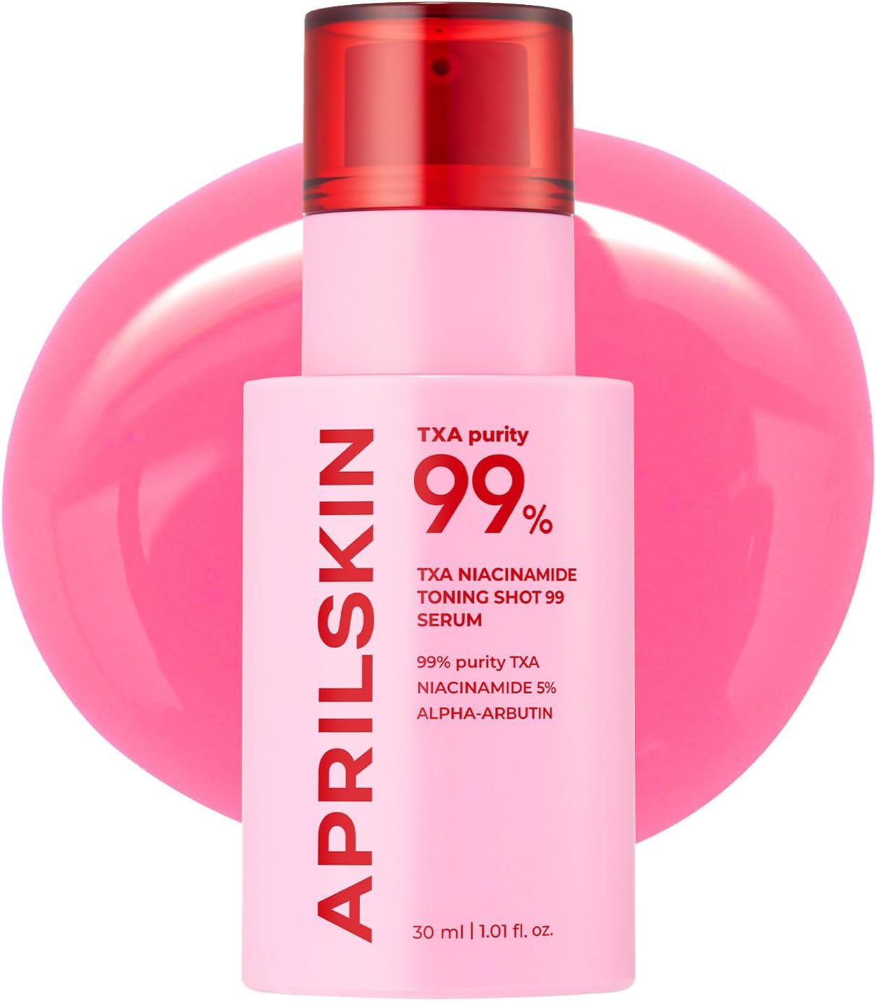 APRILSKIN TXA Niacinamide Toning Shot 99 Spicule Facial Serum｜Skin Booster Serum｜99% High-Purity Tranexamic Acid 3% + Niacinamide 5% for Uneven Skin Tone, Pore Care｜Korean Skin Care｜1.01 Fl. Oz. image number 6