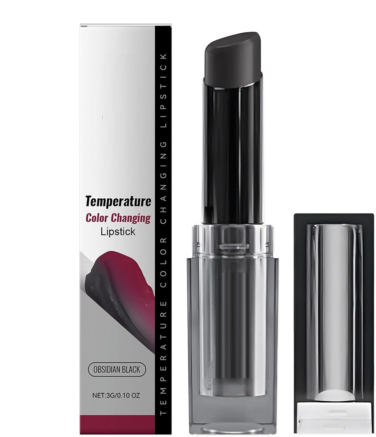 PH Lipstick Color Changing - Mood Lipstick Color Changing Long Lasting, Moisturizing Color Changing Lip Balm, Smudge-Proof Lipgloss, Cheek Tint for Women Girls Daily Makeup image number 2